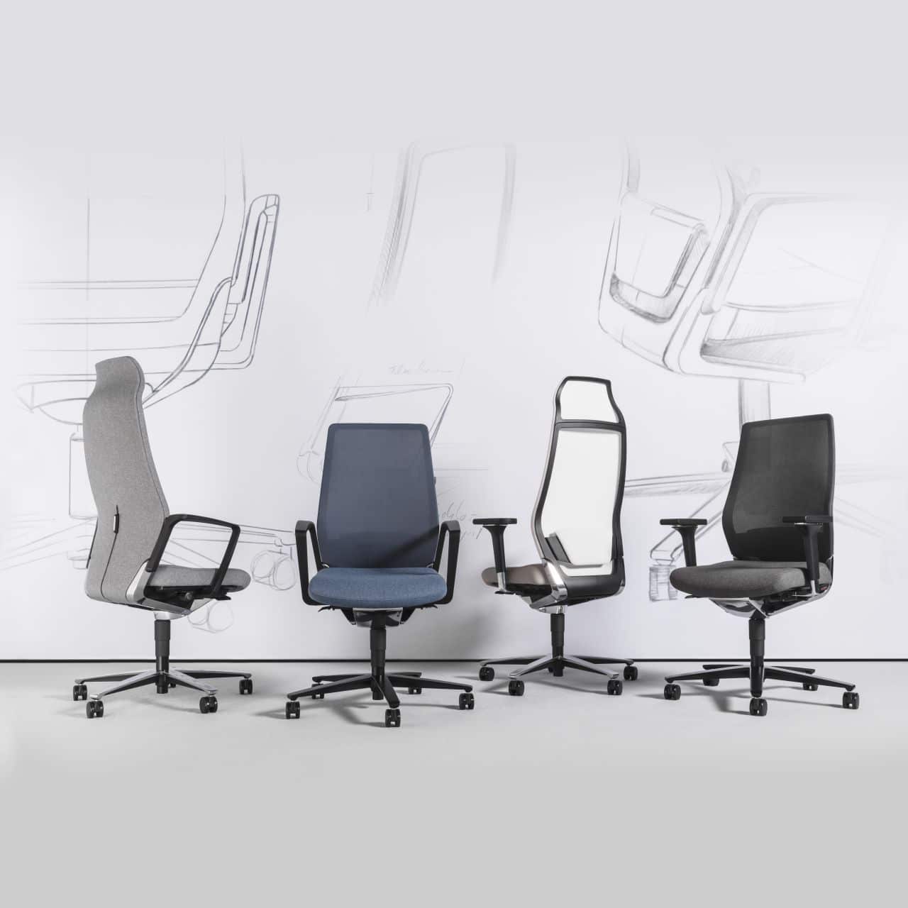 Individuelle Unterstützung: Ergonomische Stühle mit unterschiedlichen Features