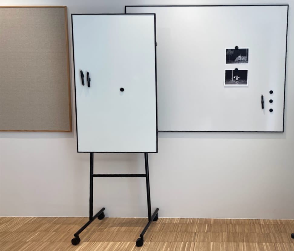 Whiteboard und Flipchart